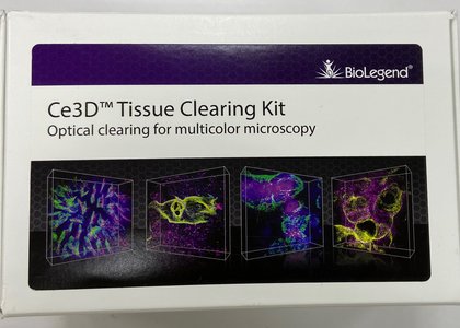 Ce3D™ Tissue Clearing Kit 簡單一步驟輕鬆完成組織透明化 - Ce3D™ Tissue Clearing Kit